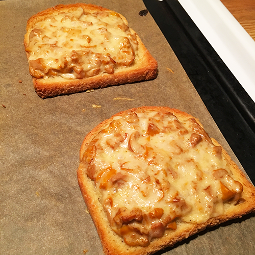 オーブンで焼く